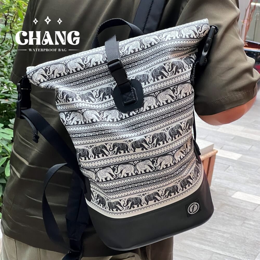 กระเป๋าเป้กันน้ำ FEELFREE MINI DRY TANK CHANG รุ่นช้าง ความจุ 12 ลิตร สีดำ_2